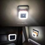 Wireless Sensor LED Night Light EU Plug Mini Square Nights Lights for Baby Children Living Room Bedroom Corridor Lighting Lamp