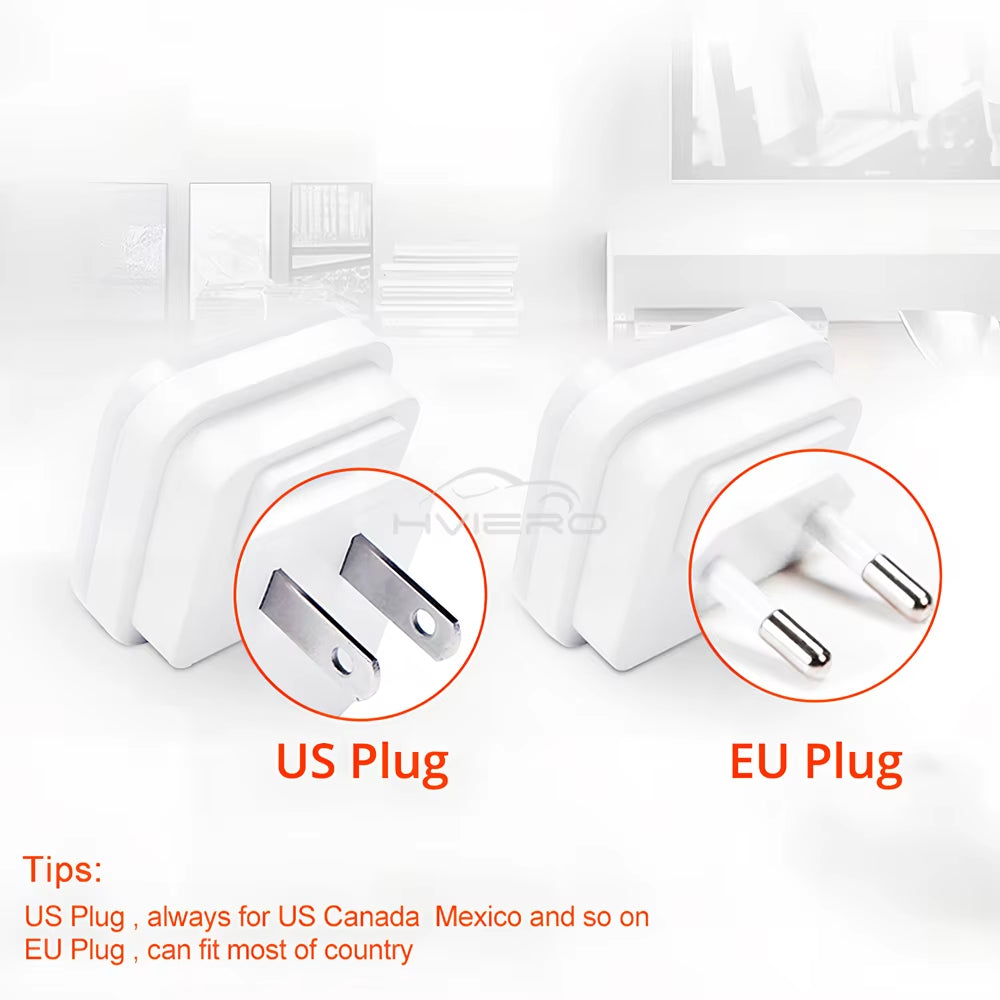 Wireless Sensor LED Night Light EU Plug Mini Square Nights Lights for Baby Children Living Room Bedroom Corridor Lighting Lamp