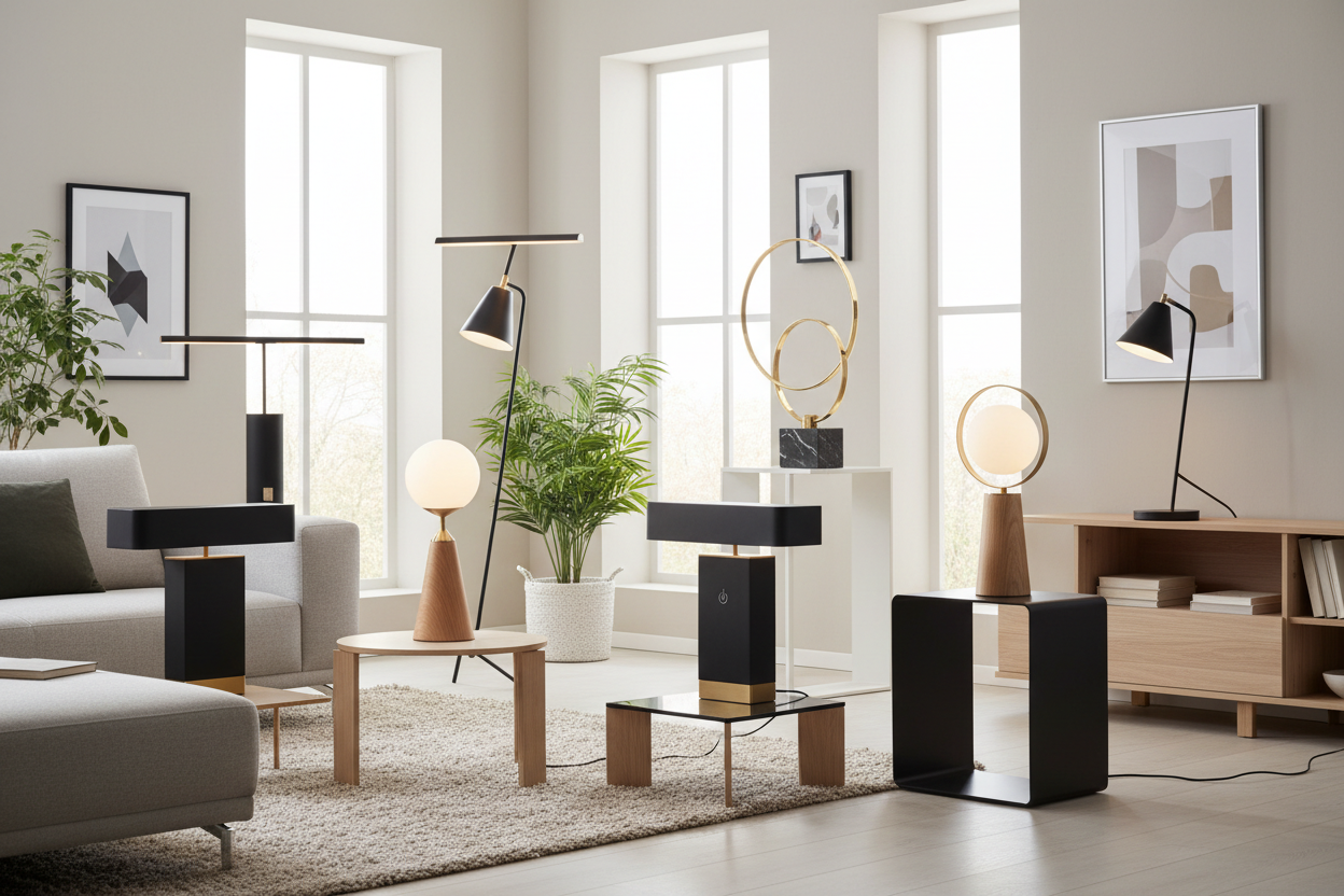 modern table lamps